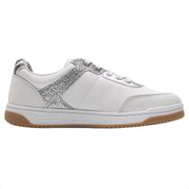 Tênis Moda Feminina Ramarim Branco E Prata Tênis Moda Feminina Ramarim Branco E Prata