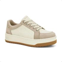 Tênis Moda Feminino Casual Ramarim Bege Tênis Moda Feminino Casual Ramarim Bege