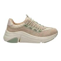 Tênis moda feminino modare chunky branco e verde - Tênis moda feminino modare chunky branco e verde -