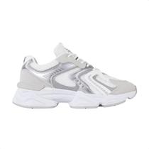 Tênis Moda Feminino Ramarim Branco E Prata Tênis Moda Feminino Ramarim Branco E Prata