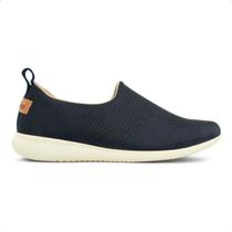 Tênis Moda Feminino Usaflex Slip On Azul Tênis Moda Feminino Usaflex Slip On Azul