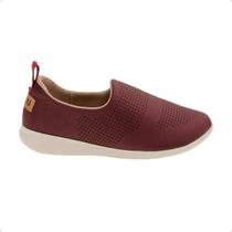 Tênis Moda Feminino Usaflex Vinho Tênis Moda Feminino Usaflex Vinho