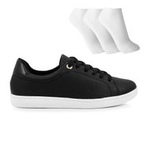 Tênis Modare Casual Feminino + 3 Pares de Meias