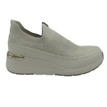 Tênis Modare Casual Malha Knit Off White 7394102