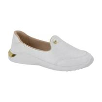 Tênis Modare Slipper Plataforma Texturizado Branco 7374307