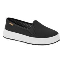 Tênis Moleca 5782.100 Flatform Sem Cadarço Conforto Feminino