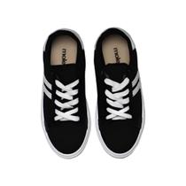 Tênis Moleca Alpargatas Lona Sider Napa Feminino Cadarço Casual Adulto Confortável Original