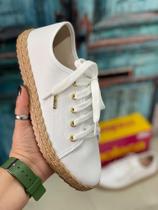 Tênis Moleca Casual Branco Tênis Moleca Casual Branco