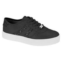 Tênis Moleca Casual Detalhes Maxxi Glitter Feminino Preto Tênis Moleca Casual Detalhes Maxxi Glitter Feminino Preto