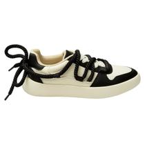 Tênis Moleca Casual Feminino com Cadarço Duplo Tênis Moleca Casual Feminino com Cadarço Duplo