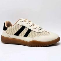 Tênis Moleca Casual - Feminino - Creme 5817.104 Tênis Moleca Casual - Feminino - Creme 5817.104