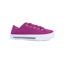 Tenis Moleca Casual Lona 5667.322 Magenta