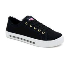 Tênis Moleca Casual Lona Feminino 5667.322