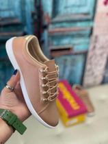 Tênis Moleca Casual Marrom Claro Tênis Moleca Casual Marrom Claro