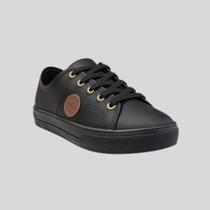 Tenis Moleca Casual Napa Preto