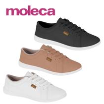 Tênis Moleca Confortável Feminino Leve Casual Original Cor:BrancoTamanho:36Genero:Feminino
