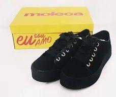 Tenis Moleca Feminino Camurca Flex 5618106 Preto - Calçados Femininos -  Magazine Luiza