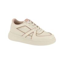 Tênis Moleca Feminino Flatform Casual Urbano Conforto Branco Tênis Moleca Feminino Flatform Casual Urbano Conforto Branco