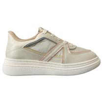 Tênis Moleca Flatform Recorte Casual Conforto e Estilo
