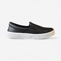 Tênis Moleca Slip On Casual Feminino Preto