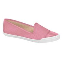 Tenis moleca slipper lisa feminina