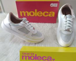 Tênis Moleca Tela Shine Glamour Sardenha REf: 5791.110 Tênis Moleca Tela Shine Glamour Sardenha REf: 5791.110