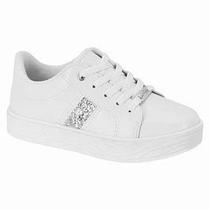 Tênis Molekinha Branco/Prata Ref: 2520.1737 Tênis Molekinha Branco/Prata Ref: 2520.1737