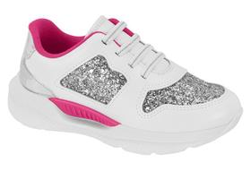 Tênis Molekinha Confort Maxi Gliter Casual 2573105