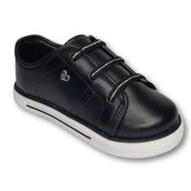 Tenis Molekinha Feminino Bebe Casual 2732.201 Napa Turim Preto Tenis Molekinha Feminino Bebe Casual 2732.201 Napa Turim Preto