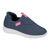 Tenis Molekinha Menina 2344.132 Infantil Slip On Calce Facil Conforto