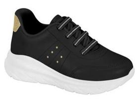 Tênis Molekinha Menina Preto Ref:2584.101 Tênis Molekinha Menina Preto Ref:2584.101