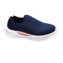 Tênis Molekinha Menina Slip On lycra Pérola 2573.100 (65510)