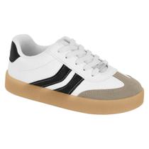 Tênis Molekinha Meninas Casual Conforto Listras 2582.100