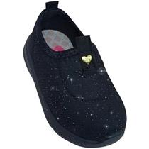 Tênis Molekinha Meninas Shine Comfy Diversão E Glitter