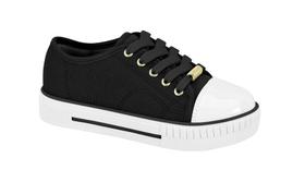 tenis MOLEKINHA preto/branco tenis MOLEKINHA preto/branco