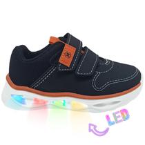 Tênis Molekinho Infantil LED No Solado Diversão a Cada Passo