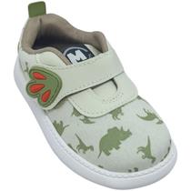 Tênis Molekinho Menino Casual com Dinossauros