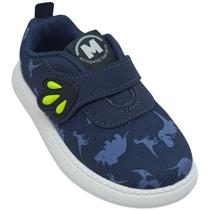 Tênis Molekinho Menino Casual com Dinossauros