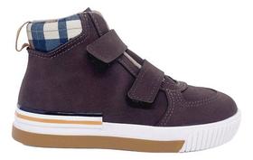 TÊNIS MOLEKINHO MENINOS CANO ALTO tiras autocolantes CAFÉ ORIGINAL TÊNIS MOLEKINHO MENINOS CANO ALTO tiras autocolantes CAFÉ ORIGINAL