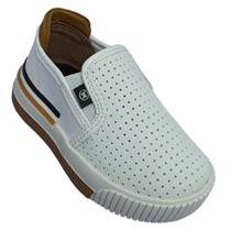 Tênis Molekinho Slip On Infantil Bebê Masculino Casual