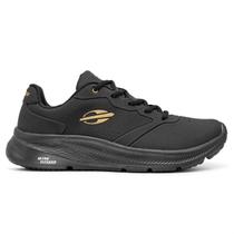 Tênis Mormaii Free Run Black Gold Black Cor:Preto Tamanho:37