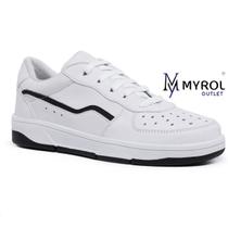 Tênis Myrol Outlet Feminino Casual Básico, Cano Baixo, Acolchoado, Tendência Moda Blogueira