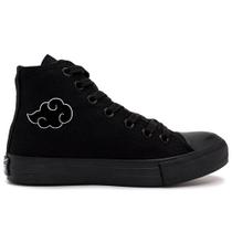 Tênis Naruto Bota Cano Alto Novidade Oferta Nuvem Black