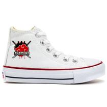 Tênis Naruto Cano Alto Akatsuki Gang Bota Oferta