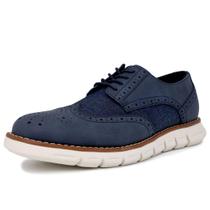 Tênis Nautica Wingdeck Classic Oxford para homens em jeans azul marinho Tênis Nautica Wingdeck Classic Oxford para homens em jeans azul marinho