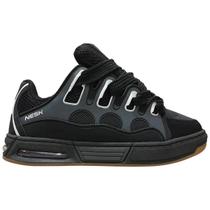 Tênis Nesk Axen Bumper Robusto Chunky Estilo Skate C5873 Cor:Preto+CinzaTamanho:40Gênero:Homem
