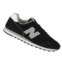 Tênis New Balance 373 V2 Preto e Prata - Masculino