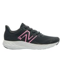 Tênis New Balance 411v3 Feminino Preto Rosa Tênis New Balance 411v3 Feminino Preto Rosa