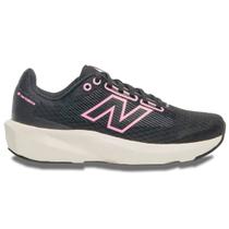 Tênis New Balance 413v3 Feminino Preto Rosa Corrida Treinos