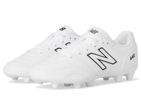 Tênis New Balance 442 V2 Academy FG Junior Branco Preto 2 EUA Tênis New Balance 442 V2 Academy FG Junior Branco Preto 2 EUA